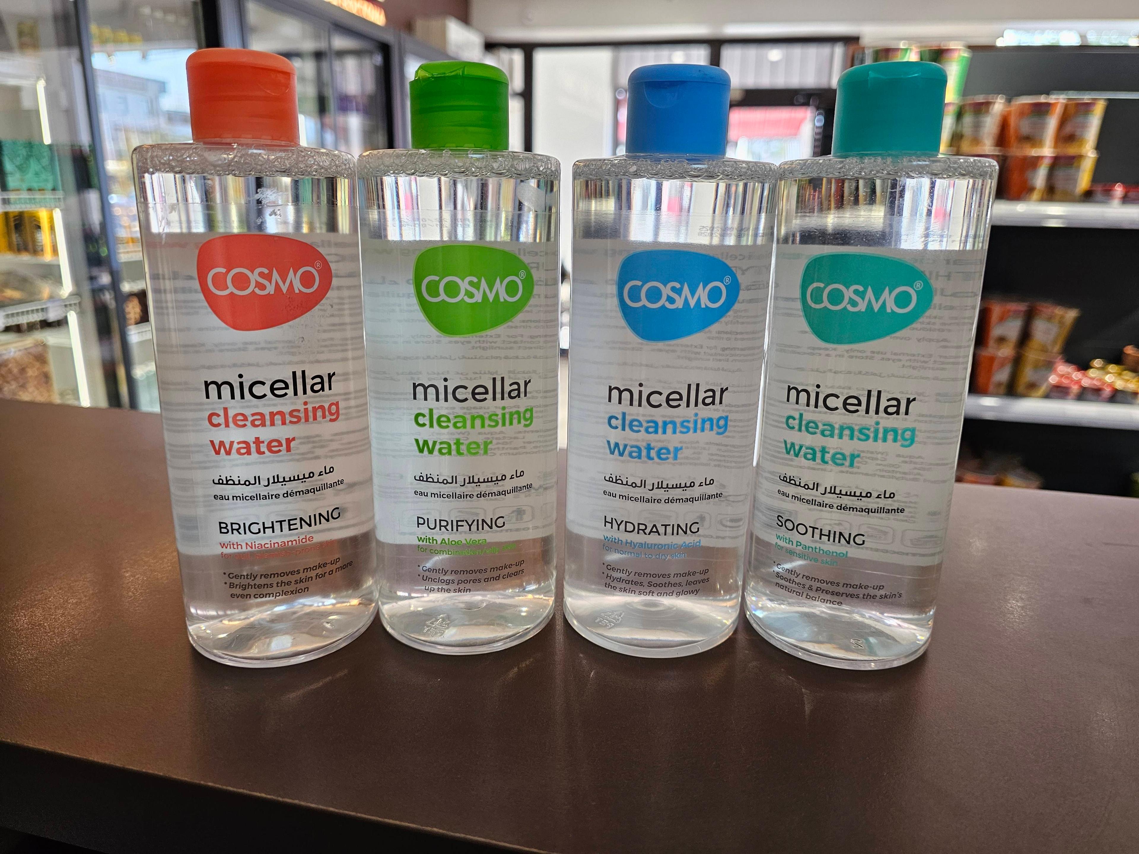 Cosmo Micellar 500 мл ml мицеллярная вода в ассортименте