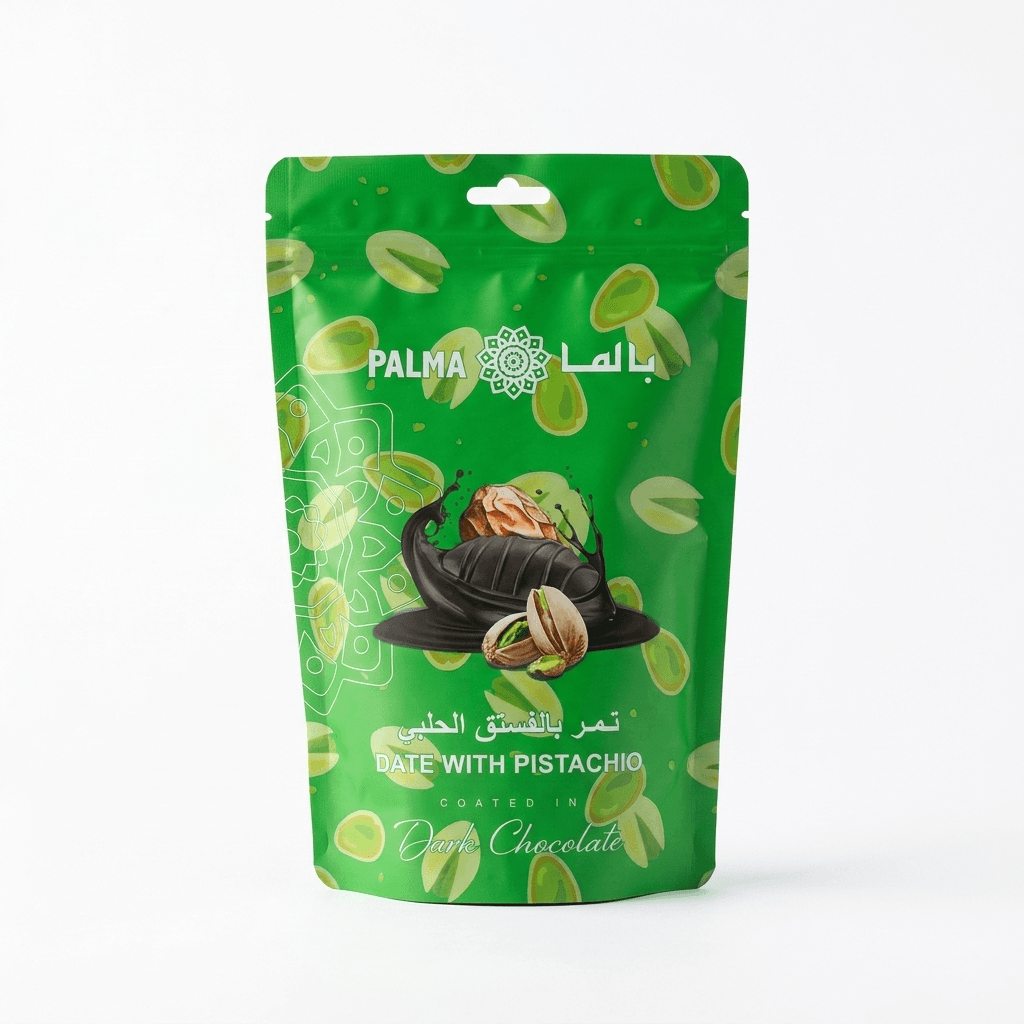 PALMA PISTACHIO / финики в Темном шоколаде фисташки