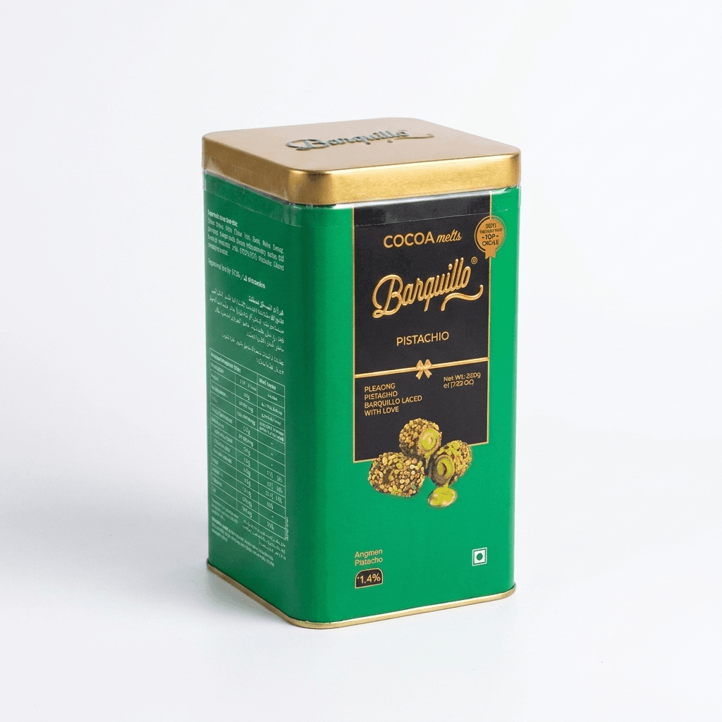 Шоколадные конфеты Barquillo Pistachio — Фисташка