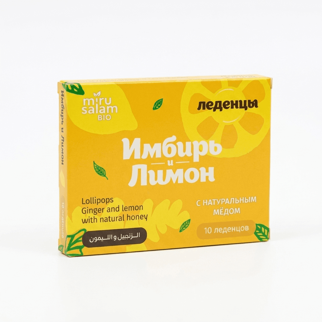 MiruSalam имбирь и лимон 10 шт