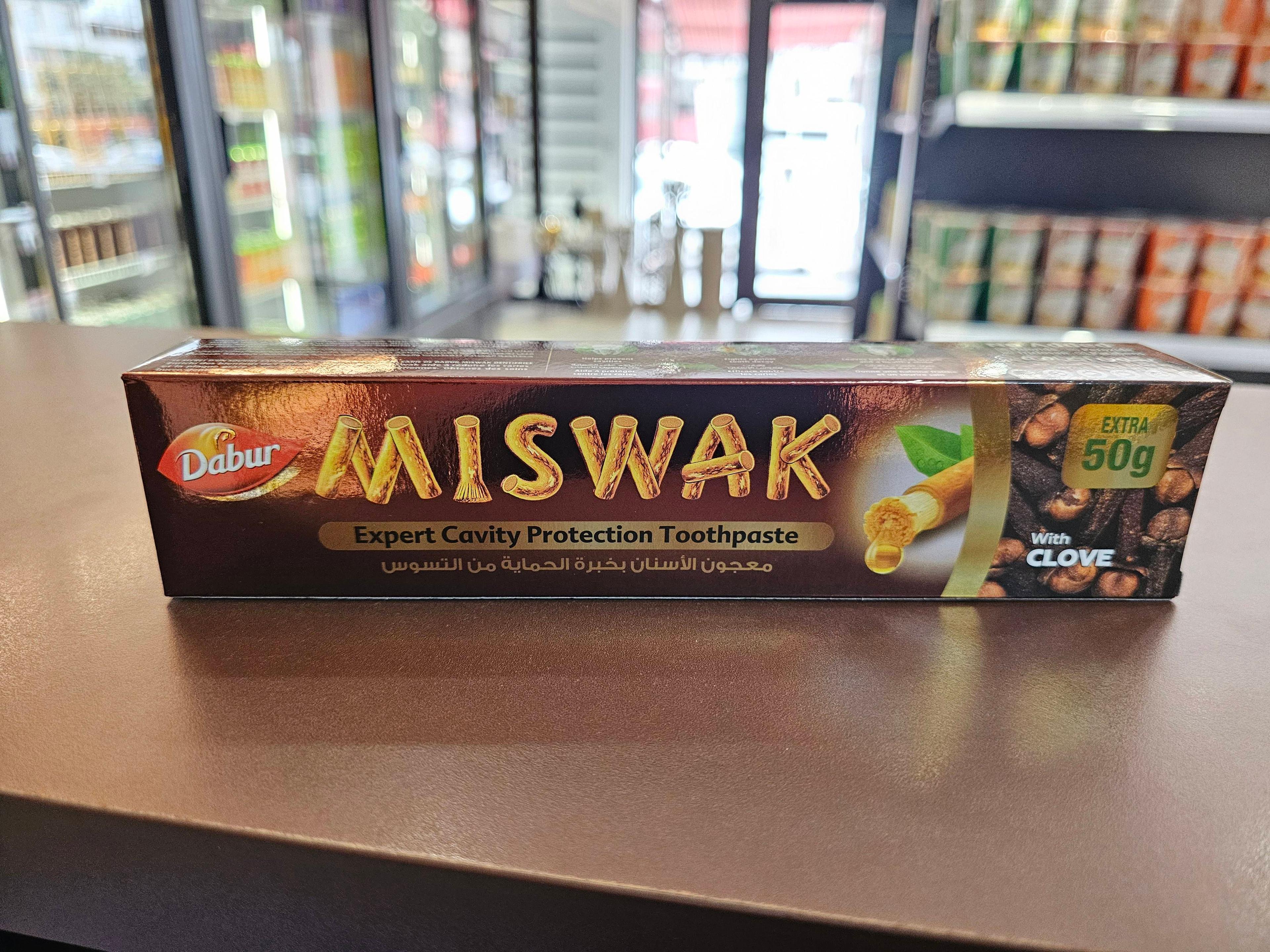 Dabur miswak with clove гвоздика зубная паста