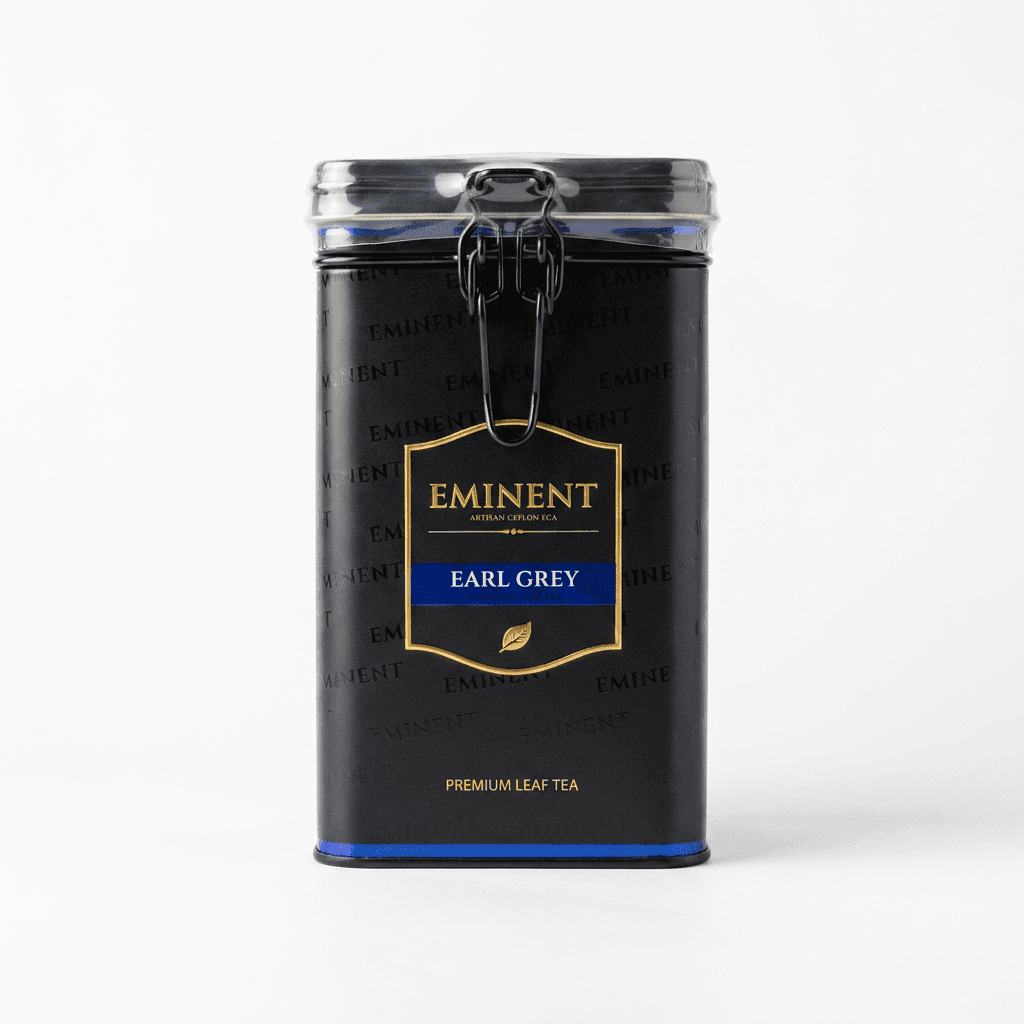 Чай Eminent earl grey 250 g г синяя железная банка