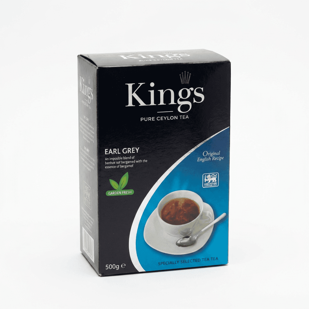 Чай kings pure ceylon чай earl grey 500 g г